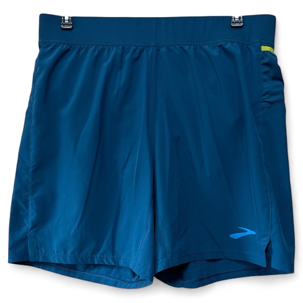 Brooks Men's Athletic Shorts - Blue